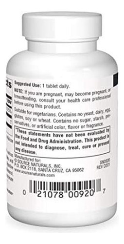 Source Naturals, Niacina No-flush, B-3 500 Mg - 30 Tabletes - Imagem 2
