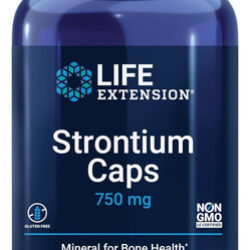 Life Extension Strontium Caps, Mineral Para Suporte Avançado