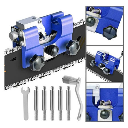 Kit Ferramentas Manuais Para Afiador Motosserra + 5 Ca - Imagem 4