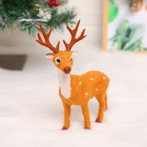 Decoração De Natal Rena Veado Alce Cervo Grande De Arvore*3 - Imagem 6