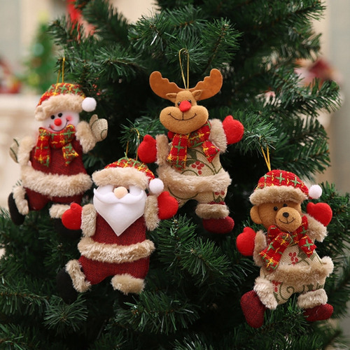 8 Peças De Bonecas De Natal Para Crianças Fofas, Decorações - Imagem 5