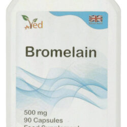 Cápsula De Bromelaína Ved Mg De Alta Resistência Por Cápsula