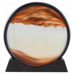 Uma Ampulheta 3d Paisagem Natural Fluindo Areia Imagem M 07g