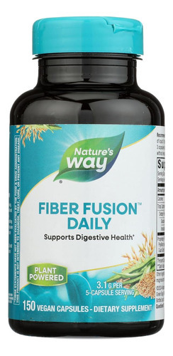 Natures Way Fiber Fusion Daily, Com Casca De Psyllium, Farel
