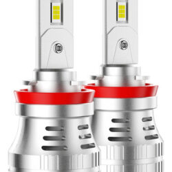 Faróis De Carro Led H11/h8/h9, 200% Mais Brilhantes, 100w