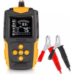 . Analisador De Bateria Lcd Digital 12v/24v