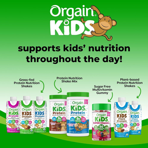 Shake De Proteína Nutricional Orgânica Para Crianças Orgânic - Imagem 9