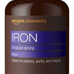 Elements Iron 18mg, Suporta Produção De Glóbulos Vermelhos,