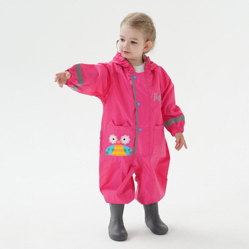 Capa De Chuva Infantil Capa Impermeável Poncho Fato De Chuva - Imagem 15