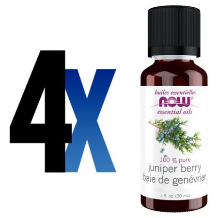 Óleo Bagas Zimbro Now Foods Juniper Berry 30ml Importado 4un - Imagem 2