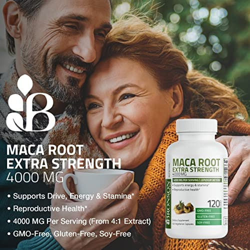 Bronson Maca Root Extra Strength 4000 Mg Por Porção, Lepidi - Imagem 3