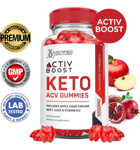 Activboost Keto Acv Gummies Fórmula Avançada 1000mg Active B - Imagem 2
