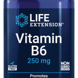 Life Extension Vitamina B6 250 Mg Suplemento De Glicose E A