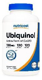Suplemento Nutricost Ubiquinol 100mg 120 Cápsulas Gelatinosa - Imagem 2