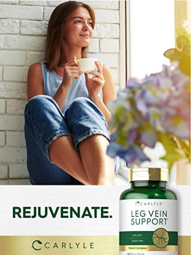 Suplemento Para Veias Da Perna Carlyle | 180 Cápsulas | Apo - Imagem 6