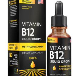Gotas Líquidas De Vitamina B12 - Complexo Metílico Vegano