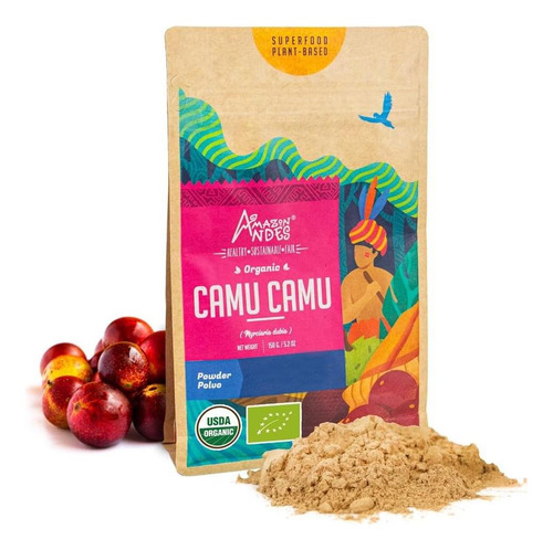Pó De Frutas Andes Camu Camu (myrciaria Dubia) - Rico Em Vit