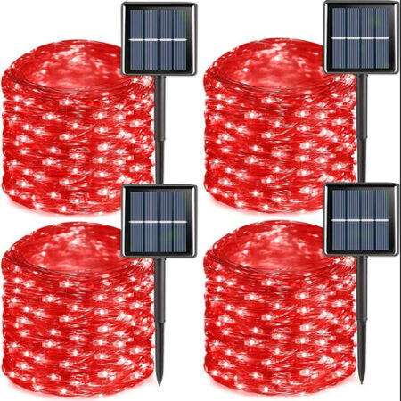 Luzes De Fadas Alimentadas Por Energia Solar De Natal De 40m — foto 12