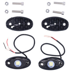 Par Rock Lights Branco 9leds Ip68 Chassis Uni Uni Uni