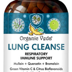 Orgânico Veda Lung Cleanse Suporte Imunológico Respiratório