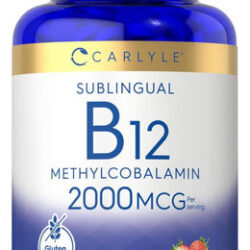 Carlyle Vitamina B-12 | 2000mcg | 240 Comprimidos De Dissolu