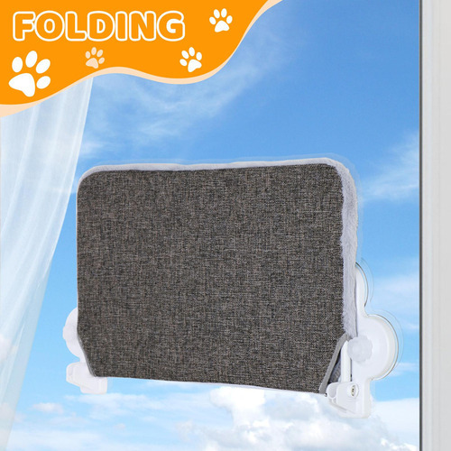 Poleiro Dobrável Para Janela De Gato, Rede Para Gatos - Imagem 8