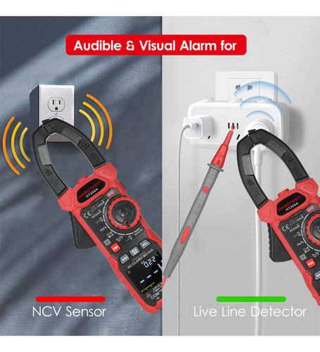 Medidor De Pinça Digital Habotest Ac True-rms Multímetro - Imagem 7