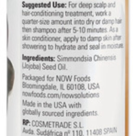 Óleo De Jojoba Now Foods 473 Ml Puro Importado 3un - Imagem 4