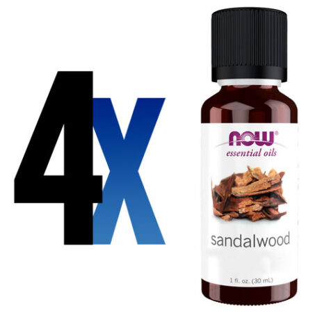 Mistura De Óleo De Sândalo Now Foods 30ml Importado 4un - Imagem 2
