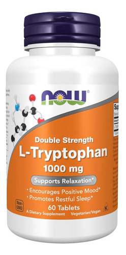 Agora, Suplementos De Alimentos, L-triptofano 1.000 Mg, Forç
