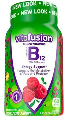 Vitamina B-12 Marca Vitafusion, 1000 Mcg, 60 Pastilhas - Imagem 9