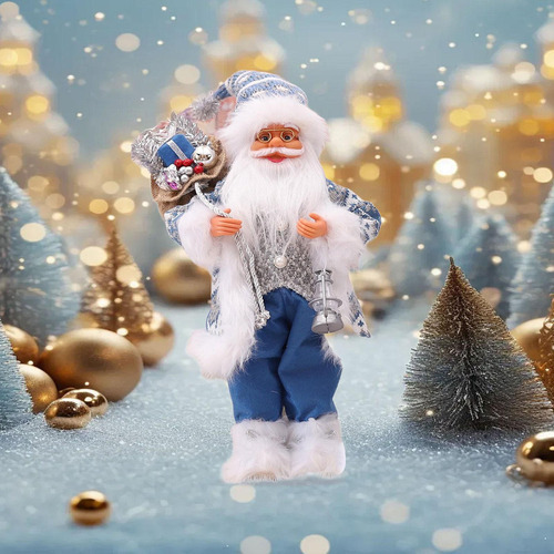 Para Boneca De Natal, Enfeite De Natal, Peça Central De - Imagem 7