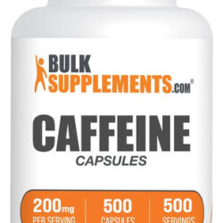 Cápsulas De Cafeína 200mg - Suplementos De Cafeína, Pílulas