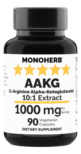Monoherb Aakg - L-arginina Alfa-cetoglutarato - 1000 Mg - 90