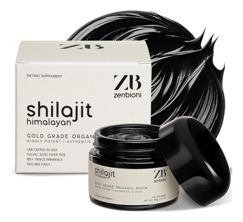 Resina Shilajit - Grau Ouro Orgânico Do Himalaia - Puro, Nat