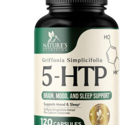 Cápsulas De 5-htp 200 Mg - Suporte Extra De Força Para O Es
