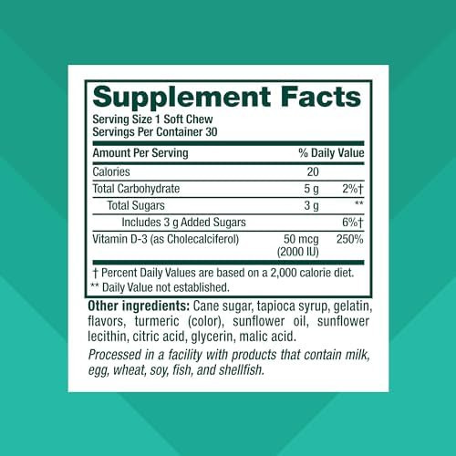 Vitafusion Soft Chews Para Suporte Muscular E Ósseo (1), Vit - Imagem 6