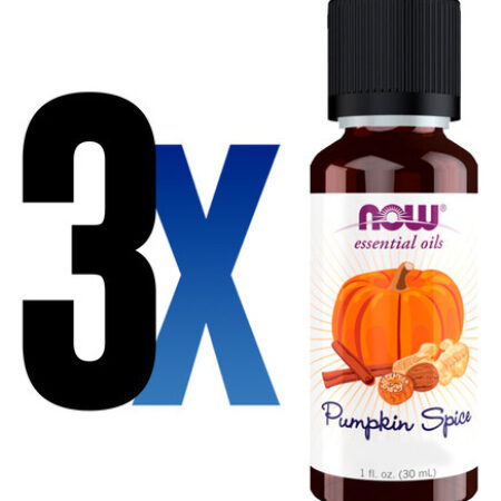 Óleo Abóbora Pumpkin Spice Fall Now Foods 30ml Importado 3un - Imagem 2