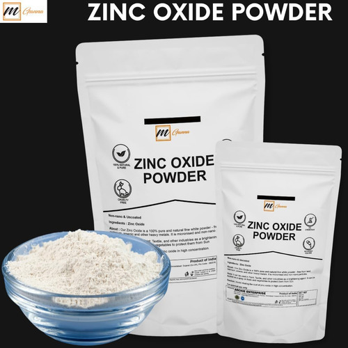 Mganna Pó De Óxido De Zinco 100% Natural | Partículas Micron - Imagem 3