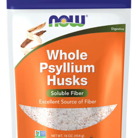 Cascas De Psyllium Now Foods Fibras Psyllium Husk 454g 2un - Imagem 2