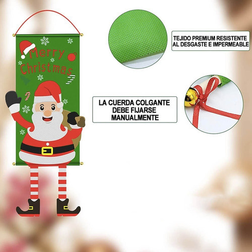 - 3 Enfeite Meia De Natal Lareira Decoração Natalina - Imagem 4
