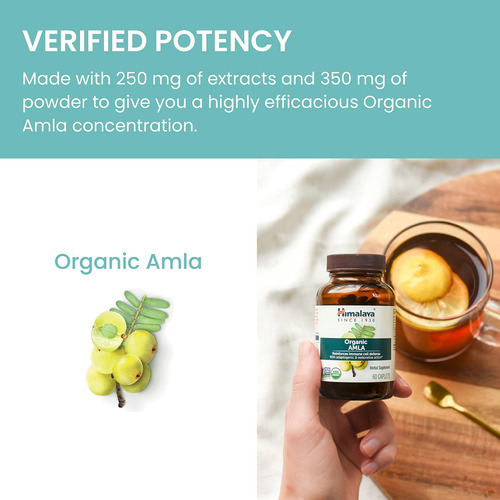Antioxidante Natural Amla Orgânico Do Himalaia Para Suporte - Imagem 4
