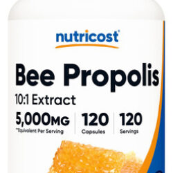 Suplemento Dietético Nutricost Bee Propolis 10:1 Extract 500