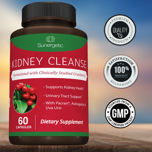 Suplemento De Limpeza Renal Sunergetic Premium 60 Cápsulas - Imagem 5