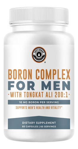 Suplemento De Boro Para Homens Com Tongkat Ali - Vitamina D3