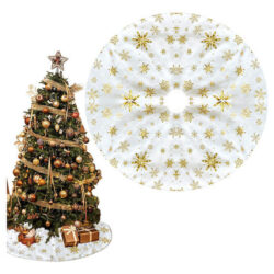 Tapete De Natal Com Suporte Para Árvore De Natal - 120 Cm