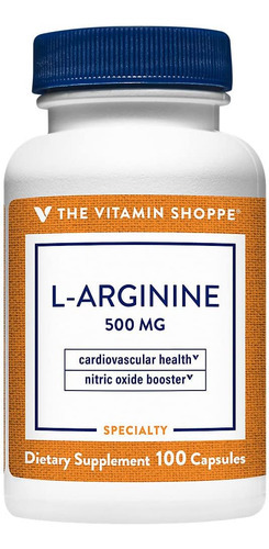 L -arginina 500 Mg - 100 Cápsulas - Imagem 2