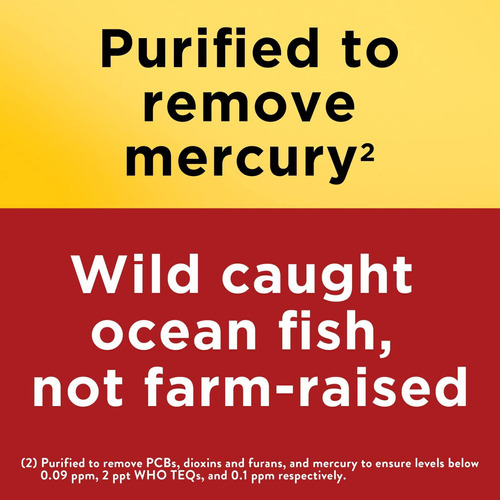 Nature Made Fish Oil 1000 Mg Softgels, Suplementos De Óleo D - Imagem 3