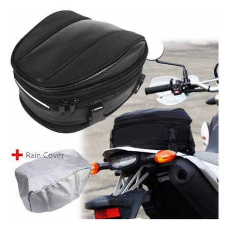 Y Bolsa De Assento Traseiro Da Motocicleta Impermeável - Imagem 4