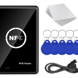 Copiadora Rfid Nfc De 13,56 Khz Key Fob Nfc Reader Writer 13